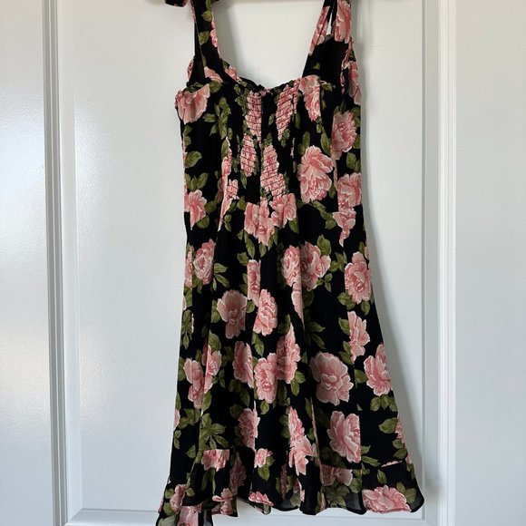 Reformation Christine Mini Dress in Rosalia - Size 2 - Picture 5 of 6